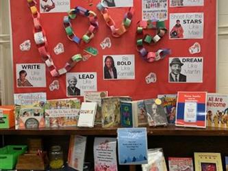 February bulletin board