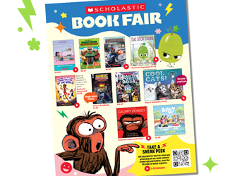 scholastic book fair flyer