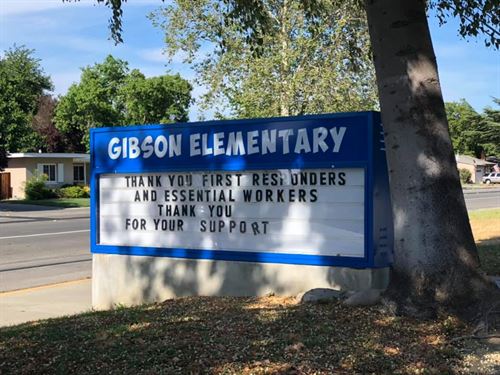 Gibson Elementary sign